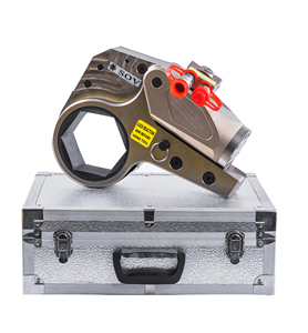 Clé dynamométrique hydraulique à cassette creuse haute performance, outils hydrauliques 700 BAR 2XLCT 232-2328 Nm pour écrous 24-55 MM – Meilleures ventes - Product Image 3