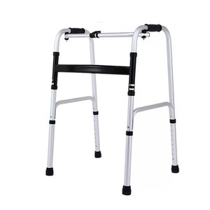 Déambulateur pliant en alliage d'aluminium antidérapant pour personnes âgées, rééducation en extérieur - Product Image 2