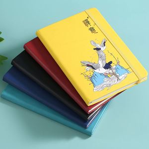 Promotional Custom Logo Journal Custom Leather Personalised Travel School Customized <b>Gift</b> for Student Paper Diary Notebook - Product Image 3
