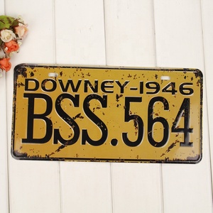 2025 Cartel de aluminio de metal con círculo curvo en relieve colgante personalizado, cartel de chapa redondo - Product Image 3