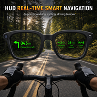 Gafas Inteligentes con Modos Monoculares, Pantalla de Guía de Ondas, Traducción en Tiempo Real, Asistente de IA y GPS para Viajes y Negocios