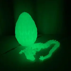 New 3D in khớp nối pha lê rồng trứng trong Rồng với Hộp Quà Tặng bộ quà tặng handmade đồ chơi