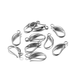 Teardrop <b>Earring</b> <b>Hooks</b> Copper Plated Silver Rose Gold Gold For <b>Earring</b> Making Jewelry Findings - Product Image 5