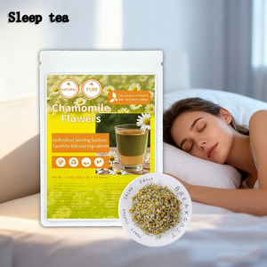 Étiquette d'emballage personnalisée, sachet de thé détoxifiant aux herbes de camomille, thé pour dormir, pour se détendre et bien dormir - Product Image 1