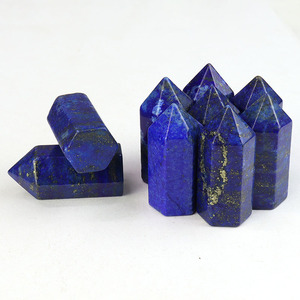 Torre naturale di alta qualità del punto della pietra preziosa, cristallo esagonale a 6 lati per il regalo & la decorazione di guarigione (35x15mm) - Product Image 4