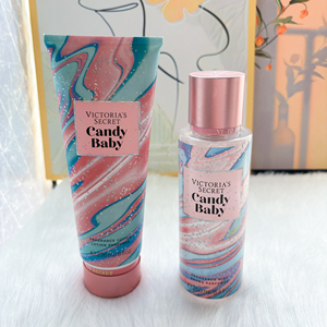 Ensemble de lotion corporelle <span class=keywords><strong>et</strong></span> brume <span class=keywords><strong>parfum</strong></span>ée <span class=keywords><strong>Victoria</strong></span> <span class=keywords><strong>Secret</strong></span> Candy Baby Original pour femmes, 250 ml de spray <span class=keywords><strong>et</strong></span> 236 ml de crème lotion - Product Image 2