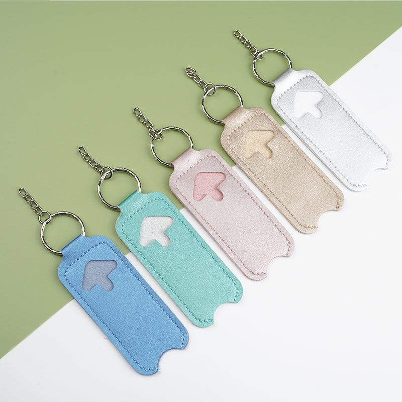 Sublimation Chapstick Holders Customizable Keychains