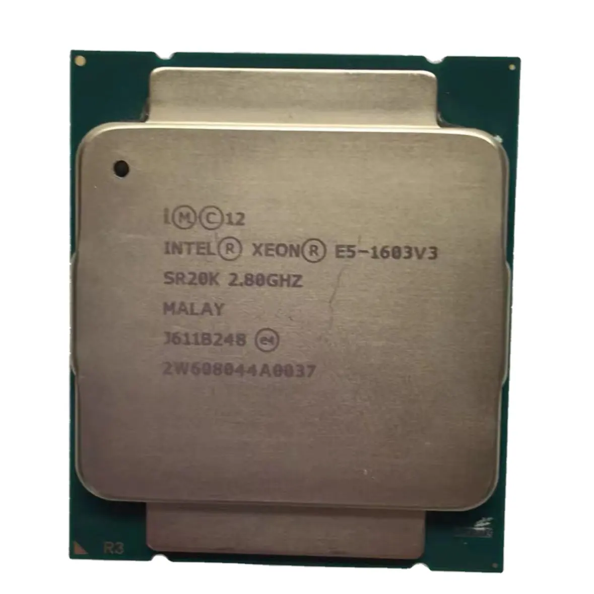 इनटेल एक्सॉन E5-1603v3 सीपू प्रोसेसर E5-1603 v3 2.8 gz LGA2011-3