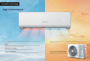 Mini Split de Aire Acondicionado de 9000 BTU, Unidad de Aire Acondicionado y Calefacción de Pared - Product Image 6