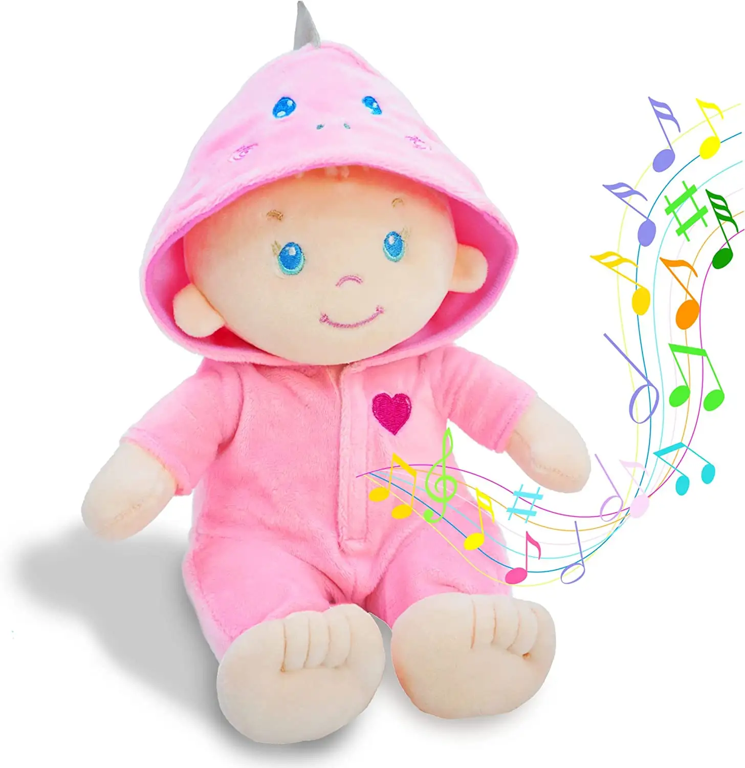 Музыкальная милая кукла-Мелодия-Интерактивная мягкая говорящая кукла для родов и выше