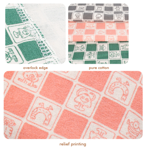 Vente chaude Écologique Réutilisable Bio Naturel Coton Sans Papier Serviette Non Blanchi <span class=keywords><strong>Bambou</strong></span> Coton Cuisine Bébé Serviette Lavable - Product Image 4