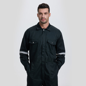 Overoles Ignífugos de Algodón Puro Xk2 8205, Ropa de Trabajo Antiestática para las Industrias Minera, Petrolera y de Energía, Certificación ISO EN11611 EN11612 - Product Image 2