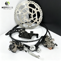Système de freinage hydraulique arrière KOTORQ Ultra Bee pour E-Ride Pro SS 2.0, étrier, levier, tuyau, adaptateur CNC, support, rotor 240 mm, E-Moto