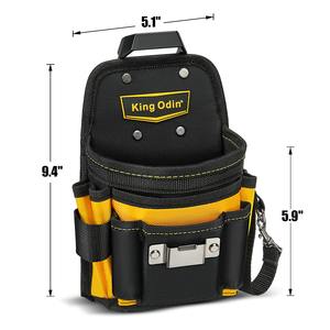 Bolsa <span class=keywords><strong>de</strong></span> Herramientas Resistente con Múltiples Bolsillos, Portaherramientas <span class=keywords><strong>de</strong></span> Cintura <span class=keywords><strong>de</strong></span> Alta Resistencia para Electricistas, Mecánicos y Trabajadores <span class=keywords><strong>de</strong></span> la Construcción - Product Image 2