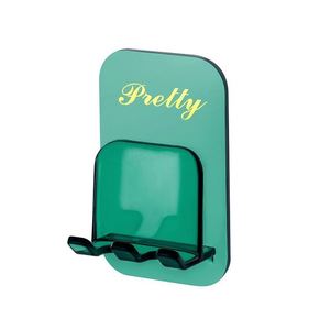 Estante de pared para baño y cocina, sin perforaciones, para cepillos de dientes y vasos, sin plegar - Product Image 6