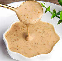 Sauce au sésame grillé et soja clair en bouteille, certifiée Halal HACCP, 1,5 L, usage commercial et domestique pour salades de fruits et légumes