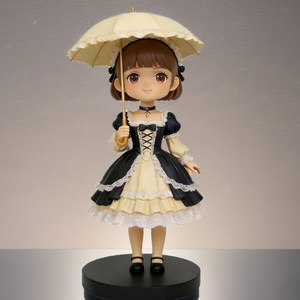 맞춤형 로리타 스타일 보블헤드 인형, 개인 맞춤 레진 피규어 & 선물 - Product Image 2