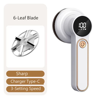 Tragbarer wiederauf ladbarer elektrischer Flusen entferner Smart Fabric Shaver für Kleidung Teppich pullover Pillen besatz mit Mini-Bildschirm