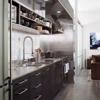 Armoire de cuisine commerciale en acier inoxydable DAIYA