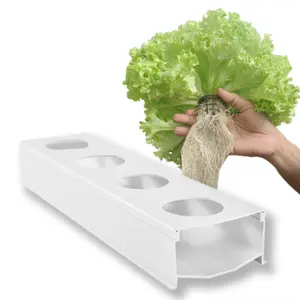 Sistema de cultivo hidropónico Nft tubo de plástico cuadrado 100x40mm 100x50mm - Product Image 1