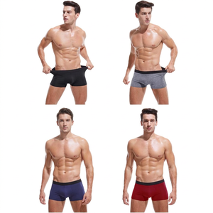 Calzoncillos Bóxer Esenciales para Hombre, Tela de Algodón y Elastano, Elásticos y Adaptables, Antibacterianos, de Secado Rápido, Ecológicos, Transpirables, para Todas las Temporadas - Product Image 4