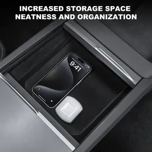 Center Console Organizer For 2024 Tesla Model 3 Highland For Tesla Accessories