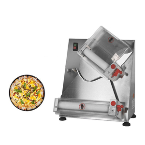 Máquina Eléctrica Comercial para Hacer Bases de Pizza, Laminadora de Masa de Doble Rodillo para Pan Pita y Tortillas - Product Image 1