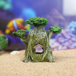 Elegante Hars Grot Ornamenten Milieuvriendelijke Oude Boomhut Garnalen Schuilplaats Voor <span class=keywords><strong>Aquarium</strong></span> <span class=keywords><strong>Aquarium</strong></span> En Woonkamer Ruimte Landschapsarchitectuur - Product Image 3