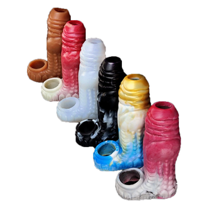 FAAK factory vendite dirette nuova copertura del pene per aumentare <span class=keywords><strong>il</strong></span> pene <span class=keywords><strong>marito</strong></span> e moglie giocattoli del sesso soft real touch per uomo donna - Product Image 1
