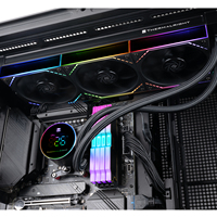 Refroidisseur de processeur liquide Thermalright Frozen Magic 360 Digital ARGB BLACK V2 avec écran intelligent, ventilateurs 2000 RPM pour LGA1700 AM5