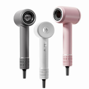 Juego de secador de pelo para mujer, cuidado del cabello, secador de pelo portátil para el hogar, peluquería, secador de pelo iónico negativo sin hojas potente de 1600W - Product Image 1