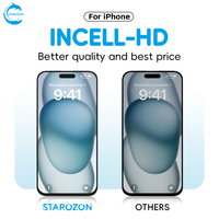 Écran de téléphone portable STAROZON de qualité durable pour iPhone 15 Plus Pro Max, résolution HD 720P, composant d'affichage