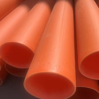 Pipa Plastik Industri MPP Polipropilena Modifikasi 90mm*4mm, Tahan Tekanan Tinggi, Kepadatan Tinggi, Fleksibel, Grosir Pabrik
