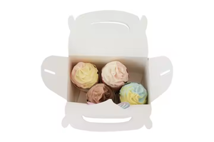 Thème de sirène carré à main gâteau Biscuit pâtisserie boîtes en papier imprimé motif <span class=keywords><strong>du</strong></span> <span class=keywords><strong>monde</strong></span> sous-marin pour les fêtes de mariage d'anniversaire - Product Image 6