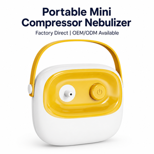 Nébuliseur portable mini compresseur NB 1004, <span class=keywords><strong>d</strong></span>ébit de brume réglable, inhalateur à piston pour enfants et adultes, usage domestique - Product Image 1