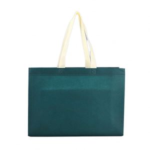 Bolsa de Mano Plegable con Asas Troqueladas Personalizada al por Mayor, Bolsa de Compras Reutilizable de Tela No Tejida, Asas Plegables para Promoción de Alimentos, Uso Industrial - Product Image 6