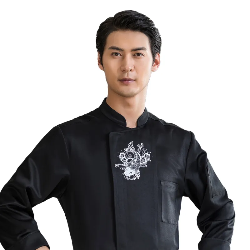 Factory custom price restaurant hotel bar waiter waitress kitchen chef uniform jackets