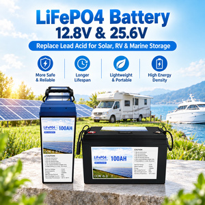 ชุดแบตเตอรี่ WHE 51.2V LiFePO4 พร้อมระบบ BMS สำหรับใช้งานพลังงานแสงอาทิตย์แบบออฟกริดและไฮบริดกริด สำหรับใช้ในครัวเรือนและคาราวาน - Product Image 4