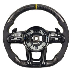 Volante Deportivo Personalizado para <span class=keywords><strong>Mercedes</strong></span> Benz <span class=keywords><strong>Clase</strong></span> A, GLA, B, GLB, C, GLC, <span class=keywords><strong>E</strong></span>, GLE, CLS 2023 - Product Image 1