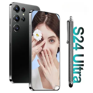 2024 mới S24 siêu điện thoại thông minh 6.26 inch ban đầu Wifi BT FM GPS 1GB + 16GB Android điện thoại di động mô hình 14 Pro mở khóa chơi game