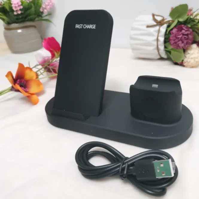Reasonable Price Wireless Charge 3で1 Mobile Charger 10ワットFast Charger 3で1 Wireless Charger For Smart Watch