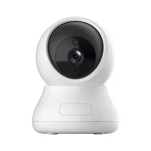 Kamera keamanan luar ruangan sistem nirkabel 3.0 megapiksel 360 derajat pan & tilt visi malam audio dua arah keamanan rumah Kamera cctv