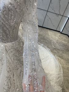 中国工場特注 高級ウェディングドレス プレミアム ウェディングドレス 豪華 カスタムメイド ウェディングドレス - Product Image 5