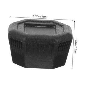 Fabricante OEM ODM, Raqueta de Pickleball y Pádel, Accesorios para Raqueta de Tenis de Plástico Resistente, Cubierta Protectora para la Extremidad del Mango - Product Image 2
