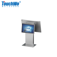 Panel PC Android de 15.6 Pulgadas, RK3566 Quad Core, Pantalla Táctil Totalmente Cerrada, Monitor Delgado de Aleación de Aluminio, Pantalla Inteligente para Kiosco Minorista