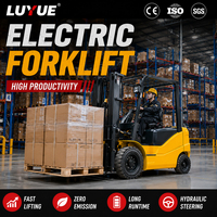 Nouveau type de chariot élévateur/gerbeur électrique, capacité de charge 1500 kg, batterie au plomb-acide, pneus pleins adaptés aux opérations en entrepôt