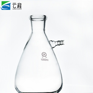 ขวดกรองสุญญากาศ Hua Ou ขนาด 1000 มล. ขวดกรองแก้วสำหรับห้องปฏิบัติการพร้อมแขนด้านข้างสำหรับการกรองสารเคมี - Product Image 4
