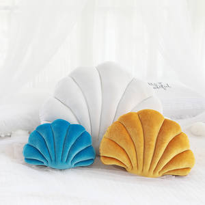 Coquillage coussin doux maison oreiller décoratif coréen velours canapé bébé enfant chambre décor décoration Accent personnalisé jeter oreiller - Product Image 3