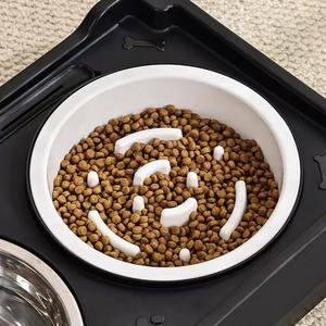 Elevated <strong>Dog</strong> <strong>Bowls</strong> for Small Medium <strong>Dogs</strong>, <strong>3</strong> Height Adjustable Raised Stand with Stainless Steel Food <strong>Bowls</strong>, Non-Slip <strong>Feeder</strong> - Product Image 2
