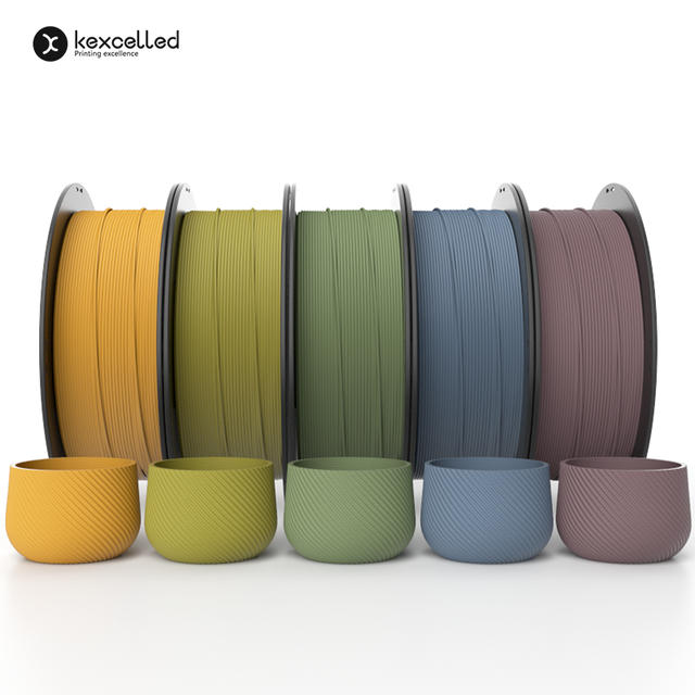 2025 High Quality 1kg/spool PLA/ABS/PCL/PETG/TPU/HIPS/WOOD/Carbon Fiber Filament 1.75/2.85mm Refill 3D Printer Filament